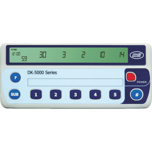 伝達ルート精機 陰電子数取器 5連式 DK-5005C