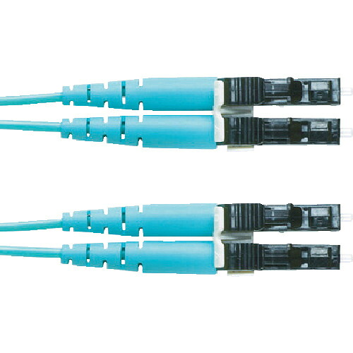 PANDUIT グラスファイバーパッチコード OM3 両端LCデュプレックス ライザー 2M FX2ERLNLNSNM002 10本 FX2ERLNLNSNM002