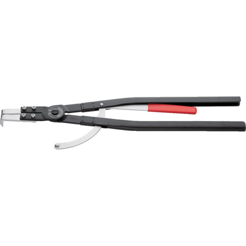 KNIPEX 4420-J61 穴用スナップリングプライヤー 曲 4420-J61