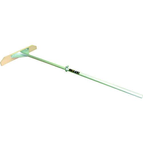 【貨物輸送別途】【直送品】トンボ 軽銀柄替刃式伸縮レーキ 先幅600粍 ASR600