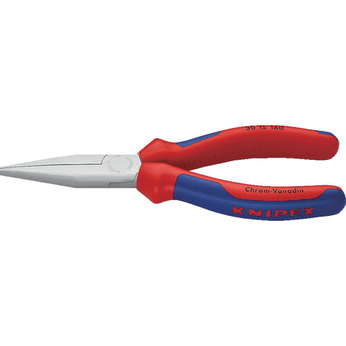 KNIPEX ロングノーズプライヤー 全長160mm 3015-160