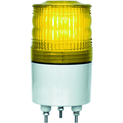 NIKKEI ニコトーチ70 VL07R型 LED回転灯 70パイ 黄 VL07R-200NPY