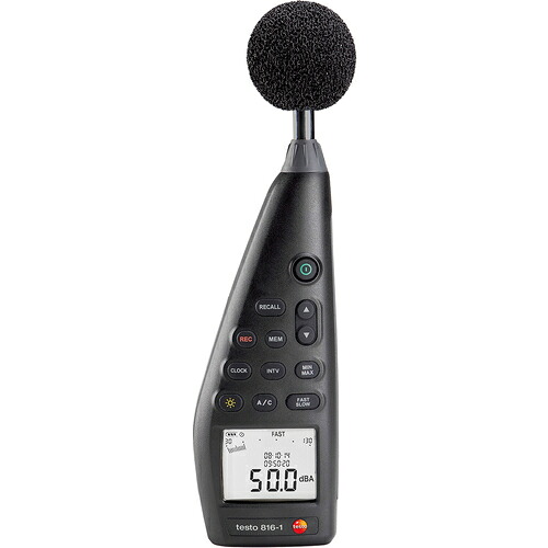 【送料別途】【直送品】テストー 普通騒音計 testo 816-1 TESTO816-1