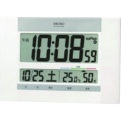 SEIKO 快似付かわしい見せびらかす付き添い人電磁波時辰儀 SQ429W