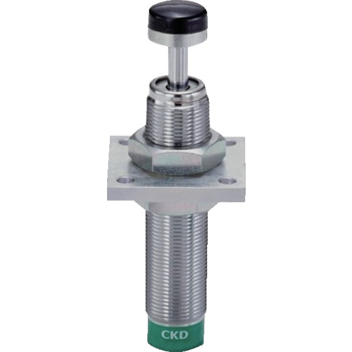 CKD ショックアブソーバ ショックキラー フランジ形 先端キャップ付 ストローク20mm NCK-FA-7-C