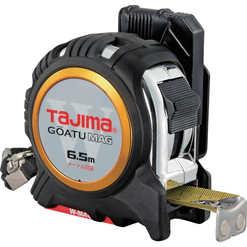 タジマ 剛厚セフGロックダブルマグ25 6.5m 米突目盛付 GASFGLWM2565