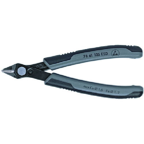 KNIPEX エレクトロニクス スーパーニッパー 125mm 7861-125ESD