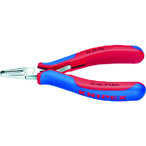 KNIPEX 6422-115 エレクトロニクスエンドカッティングニッパー 6422-115