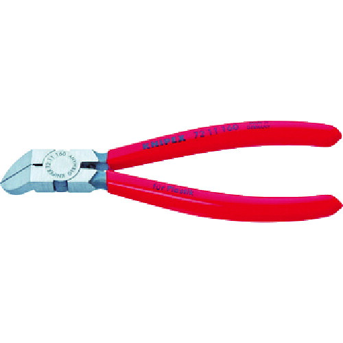 KNIPEX 7211-160 プラスチック用ニッパー 45度 7211-160