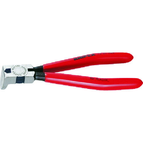 KNIPEX 可塑性物質用ニッパー 85度 7221-160