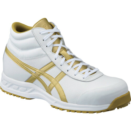 ASICS アシックス ウィンジョブ 71S ホワイト×ゴールド 25.0cm FFR71S.0194-25.0