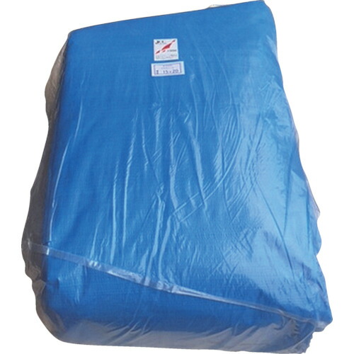 【貨物輸送別途】【直送品】ユタカメイク #3000 青み居敷き 10m×15m BS-1015