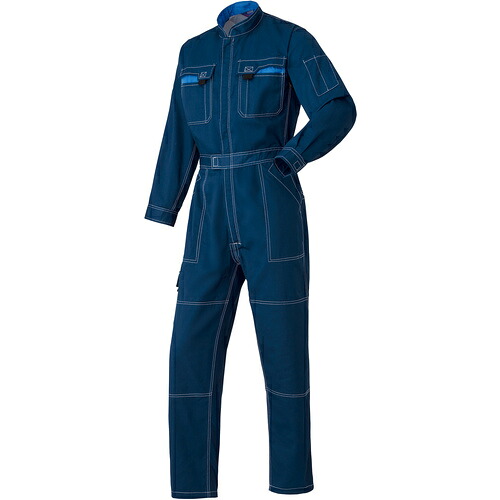 スリー火竜 つなぎ服40000-001ネイビーブルー-4L 40000-001-4L その他-DIY・工具-花・ガーデン・DIY