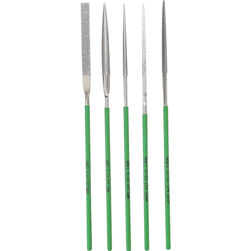 呉英 DIAヤスリ S-10 5種類セット 164 S-10-SET｜工具屋「まいど！」
