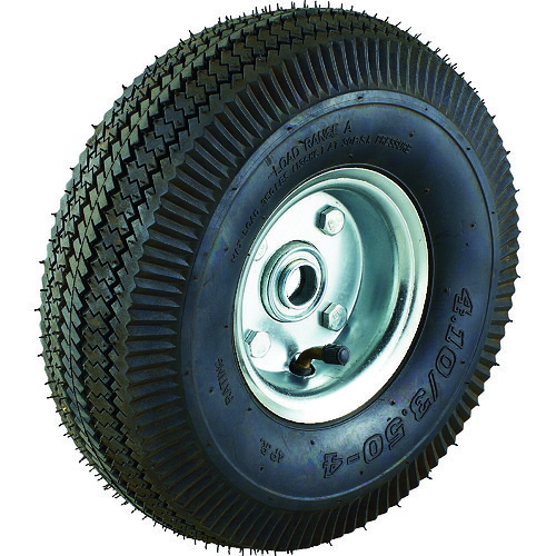 【貨物輸送別途】【直送品】TRUSCO ドラム缶持ちはこぶ車TDR-2用250粍空気の状態入り口・入口タイア TDR-2-10C