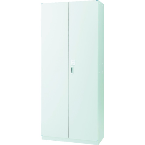 【送料別途】【直送品】TRUSCO ユニット型壁面書庫 両開き 下置き専用 H2160 アジャスター付 ダイヤル錠 ホワイト UHW-21BD