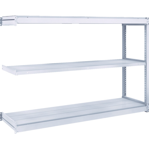 【送料別途】【直送品】TRUSCO TUG型軽中量棚200kg連結 1840X474XH1200 3段 TUG200-46S-3B