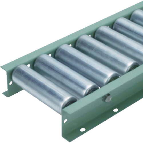 【送料別途】【直送品】タイヨー S5721型スチールローラコンベヤ W300XP150X3000L S5721-300-150-3000