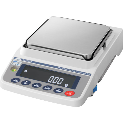 【送料別途】【直送品】A&D 汎用電子天びん 内蔵分銅付き 3200g/0.01g GX3002A|工具屋「まいど!」