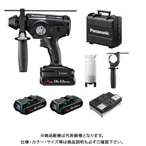 パナソニック Panasonic EZ1HD1 充電ハンマードリル 黒 18V 5.0Ah(LJ