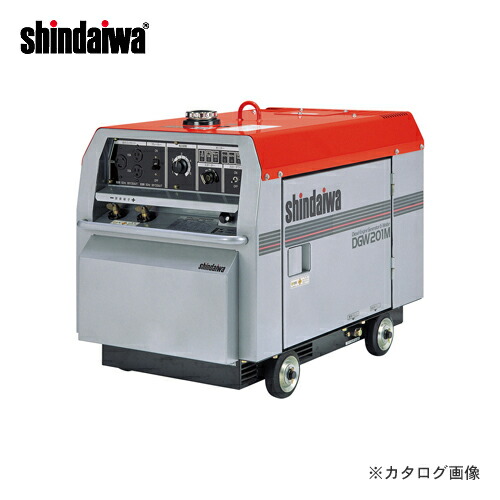 【貨物輸送別途】【直送品】新ダイワ工業 ディーゼルエンジン溶接機 DGW201M