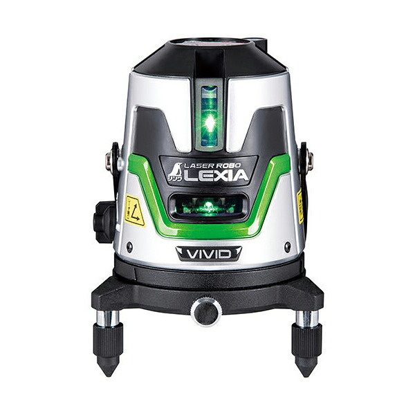 シンワ測定 レーザ墨出し器 レーザーロボ LEXIA VIVID 51 緑であること 70857