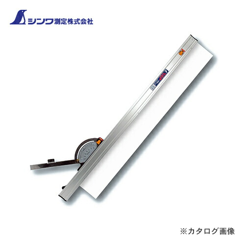 【送料別途】【直送品】シンワ測定 丸ノコガイド定規 フリーアングルワンタッチ 1m 78450