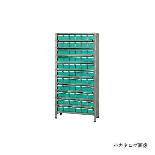 【貨物輸送別途】【直送品】サカエ SAKAE 商いもの棚LEK型脂ボックス席 LEK1112-66T