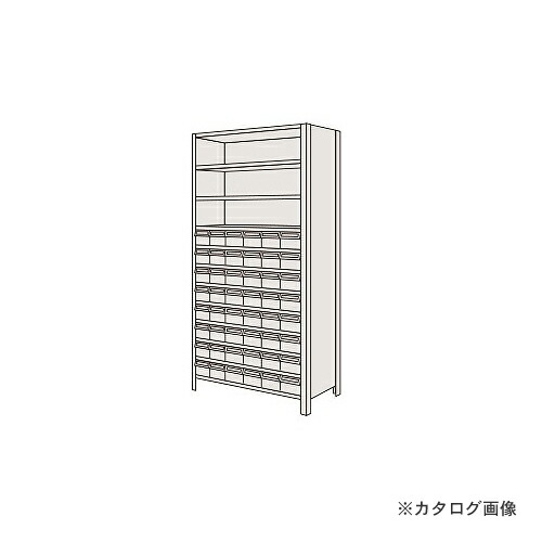 【送料別途】【直送品】サカエ SAKAE 物品棚LEK型樹脂ボックス LEK2122-48T