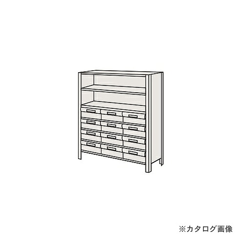 【送料別途】【直送品】サカエ SAKAE 物品棚LEK型樹脂ボックス LEK8127-12T
