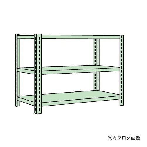 【送料別途】【直送品】サカエ SAKAE ボルトレスラック中軽量型 NB-4633W