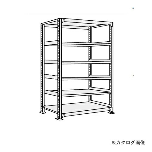 ト送料込 (送料別途)(直送品)サカエ SAKAE 中量棚BW型アイボリー BW