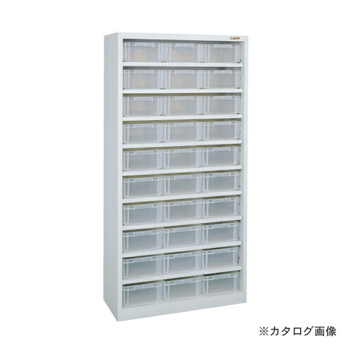 【送料別途】【直送品】サカエ SAKAE コンテナラック・透明コンテナ付 SCR-180C