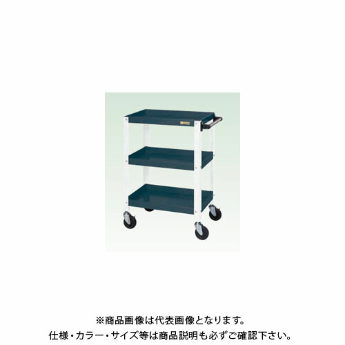 【送料別途】【直送品】サカエ ニューCSスペシャルワゴン(ツートン・ゴム車) CSSA-758DW