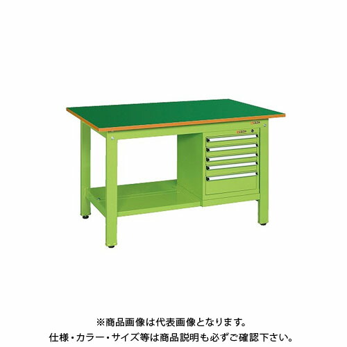 【貨物輸送別途】【直送品】サカエ 軽さ御役目台KK印字機 スモール収納家具付 KK-69FSL5