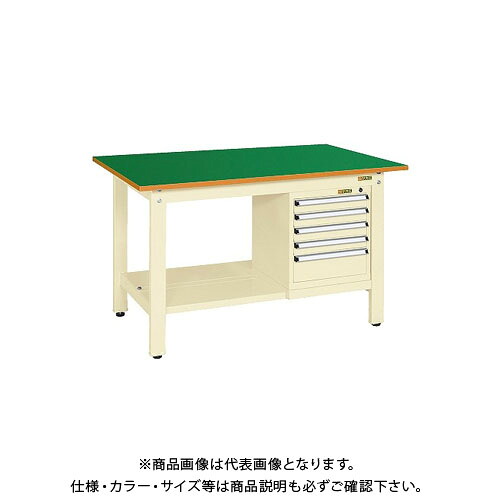 【貨物輸送別途】【直送品】サカエ 軽さ御役目台KK印字機 スモール収納家具付 KK-69FSL5IG