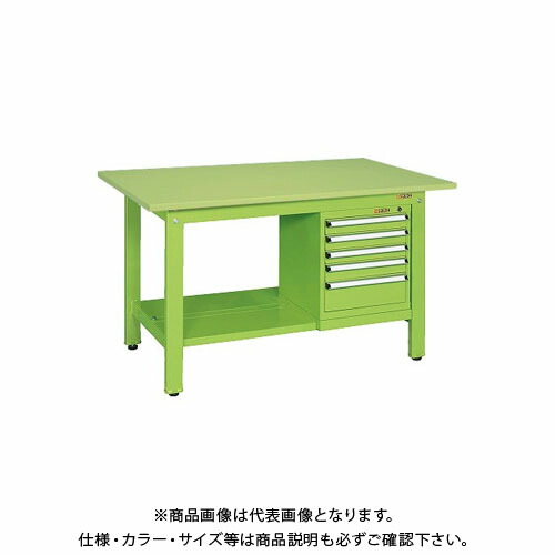 【貨物輸送別途】【直送品】サカエ 軽さ御役目台KK印字機 スモール収納家具付 KK-69SSL5