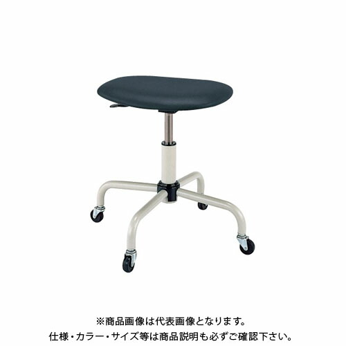 【送料別途】【直送品】サカエ ワークチェアー S4C-BKN