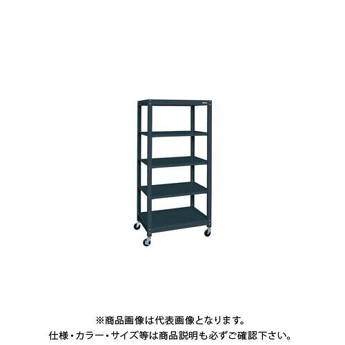 【送料別途】【直送品】サカエ スチールラック(キャスター付・ゴム車) SLN-1855RD