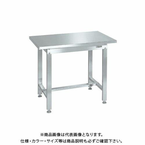 【送料別途】【直送品】サカエ ステンレス作業台(ステンレスカブセ天板) SUS4-096HC