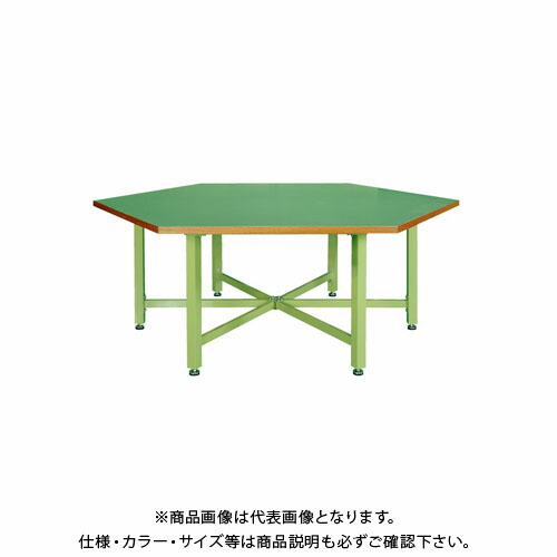 【送料別途】【直送品】サカエ 六角形作業台・中量STWタイプ SWT-24