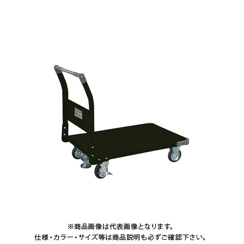 【送料別途】【直送品】サカエ 特製四輪車(フロアストッパー付) TAN-55FD