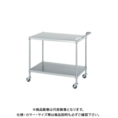 【送料別途】【直送品】シンコー ステンレスワゴン 900×600×800 M02-9060-U75