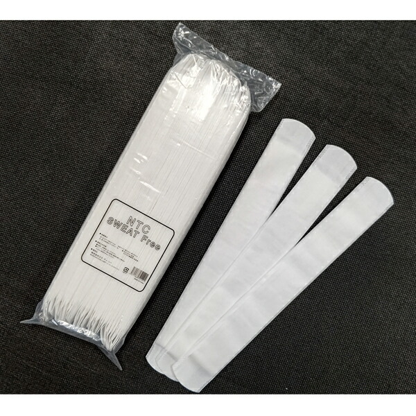 日本緑十字 SWEAT Free 額用汗パッド (テープタイプ) 35×260mm 50枚組