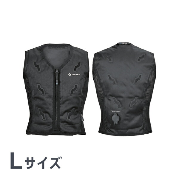 日本緑十字 気化熱ベスト BODYCOOL SMART-X Lサイズ ブラック