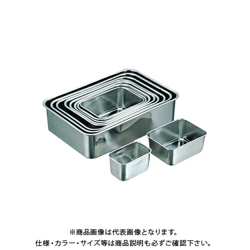 【送料別途】【直送品】スギコ産業 ステンレスバット 深型組バット W635×D447×H183 SA-38