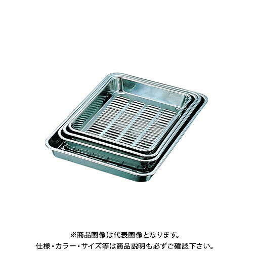 【送料別途】【直送品】スギコ産業 ステンレスバット 水切りバット W478&times;D335&times;H50 SA-57｜工具屋「まいど！」