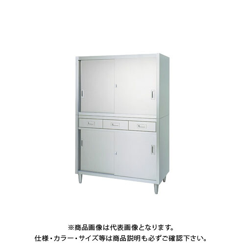 【送料別途】【直送品】シンコー ステンレス保管庫(二段式) 1200×450×1750 VAD-12045【受注生産】|工具屋「まいど!」