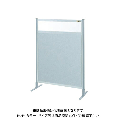 【貨物輸送別途】【直送品】サカエ SAKAE 中仕切り(くっ付ける式・単体・上塩ビ・下軽銀) W1200×H1300 NAE-44FT