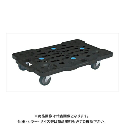 【貨物輸送別途】【直送品】サカエ SAKAE サカエメッシュキャリー (自在2・くっ付ける2手合い) ストッパー付 (10台仕掛ける) 75φエラストマー車 SCR-M400EKBKSX